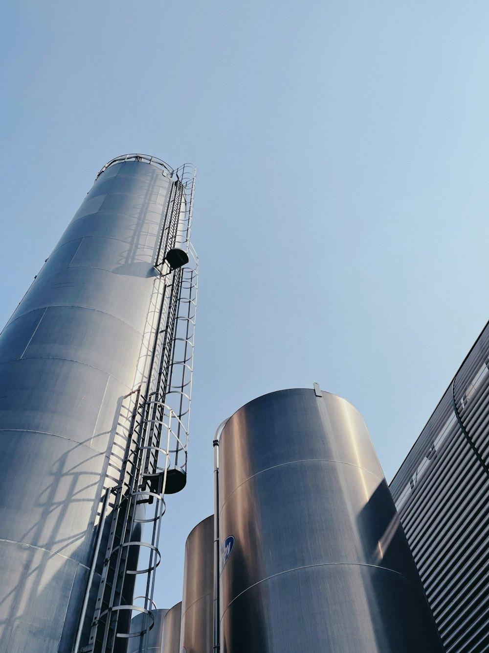 Silos de stockage en acier inoxydable